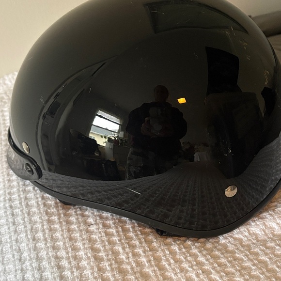 Harley-Davidson Glossy Black Helmet - Picture 5 of 8